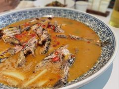 黄贡椒宣辣三角峰配脆爽大油条-听香·678茶铺(猛追湾店)