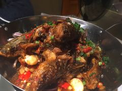干锅黄骨鱼-湘语·湖南家常菜(新洲店)