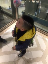 -奇怪的独角兽亲子理发沙龙