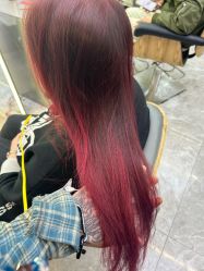 点击看大图 -藤野造型烫发染发