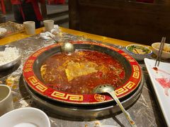 牛油红锅-蜀辣居鲜货老火锅(红牌楼店)