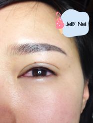 3D飘眉韩式眼线-JELLY NAIL果冻美甲