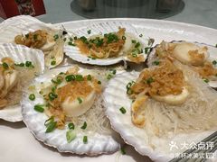 蒜蓉粉丝蒸元贝-益健名厨海鲜城(夏湾店)