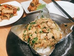 火焰豆腐包-朵朵开素食餐厅(后宰门街店)