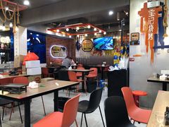 大堂-宝记烧烤·碳锅羊肉·羊蝎子火锅·夜食社(文体路创始店)