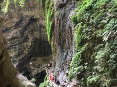 -龙水峡地缝景区