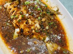 豆豉蒸黄立鲳-益健名厨海鲜城(夏湾店)