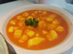 番茄龙利鱼块-秀儿家の小确幸花园西餐厅