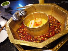 锅中锅-蜀九香火锅(彩虹店)