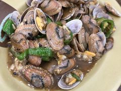 豉汁炒花甲-贞姨美食·老字号海鲜大排档