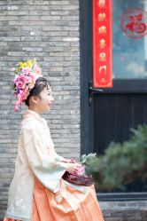 -后宫·古装汉服京剧儿童亲子全家福摄影