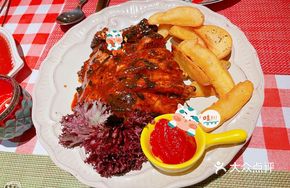 Caribbean Rum Glazed Roasted Pork Ribs