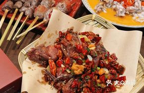 Spicy Fried Quail with Sesame Twist