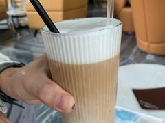 咖啡拿铁-深圳温德姆至尊酒店·大堂吧·户外花园