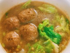 干粉套餐之牛筋丸子汤-食味稻汕头食杂(西罗园店)