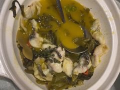 -海派美食·家宴海鲜青岛菜·石锅鲽鱼头(东方城店)