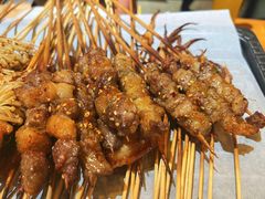 烤羔羊肉串-二旗里烧烤·烤羊排(龙域店)
