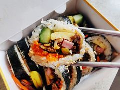 牛板筋紫菜包饭-传闻来紫菜包饭·打糕(西塔韩百店)