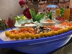 -广州万富希尔顿酒店-感趣自助餐厅·生蚝海鲜刺身