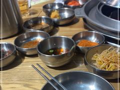 自助调料区-姜虎东白丁烤肉(苏州中心店)