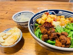 -长青菠菜面·烧烤