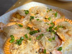 蒜蓉粉丝蒸扇贝-鹏城人家海鲜酒家·23年老字号(较场尾店)