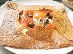 巴黎火腿鸡蛋芝士蘑菇可丽饼-RAC BAR(安福路店)