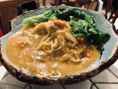 蟹粉拌面-十面欢腾·海鲜面·台式Bistro(长乐路店)