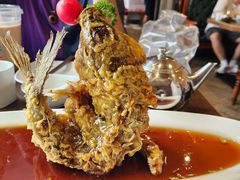 糖醋鲤鱼-老牌坊鲁菜名店(宽厚里店)