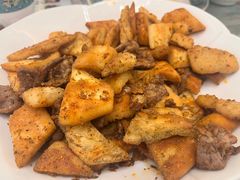 干煸馕炒肉-汗腾格里·风味餐厅(新疆驻京办店)