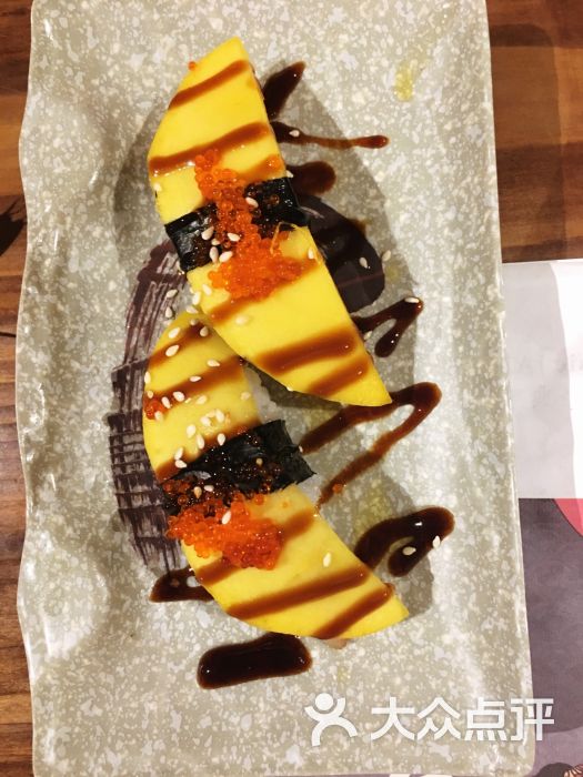 七涧谷料理屋(安阳店)芒果鹅肝手握图片 - 第8张