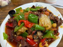 -歹歹的加个面过油肉拌面