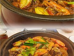 -蜀八婆鲍鱼鸡煲虾(宝安坪洲店)