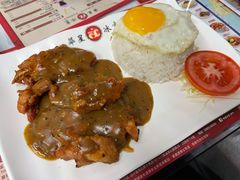 黑椒鸡排饭套餐-華人 華星冰室(氹仔 店)