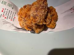 蛋黄鸡翅-绿茶餐厅(松江万达店)