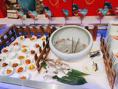 -绿岛港轩海鲜烤肉涮锅自助餐厅