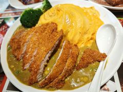咖喱猪扒蛋包饭-金桔香港茶餐(宝安大厦店)