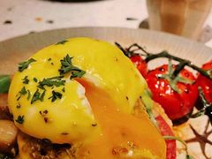 班尼迪克藜麦豆腐野蘑菇-The Rug Cafe(王府中环店)