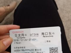 -亚龙湾站