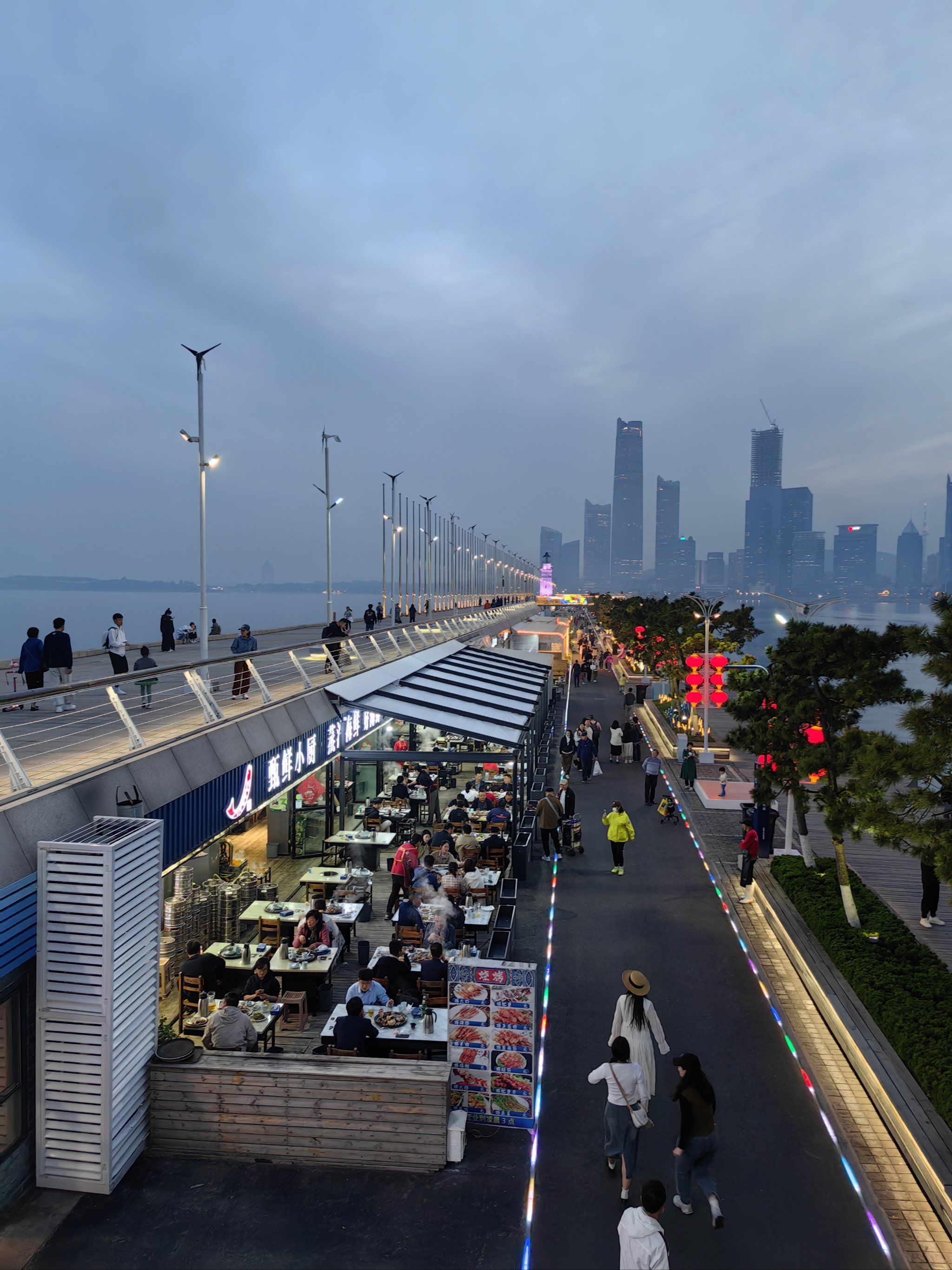 奥帆中心情人坝 打卡休闲看天际