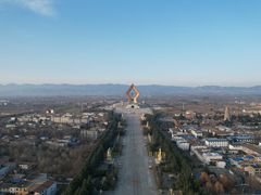 -法门文化景区-合十舍利塔