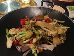 干锅有机花菜-京味斋·北京烤鸭(华威桥北工大店)