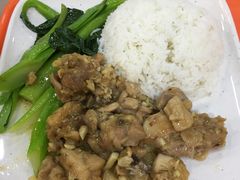 红葱头沙姜蒸滑鸡-都城快餐(新港西路店)