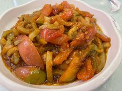 西红柿烧茄丝-东四民芳餐厅(朝阳门店)