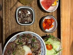 盐葱酱温泉蛋牛舌丼饭-烧肉达人•炭火烧肉(新天地店)