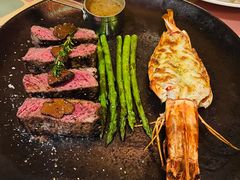 黑松露菲力牛排及香煎泰虾-安妮意大利餐厅(国贸店)