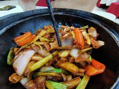 啫啫鹅腚煲-金瑞轩大酒楼·顺德鱼生·粤菜海鲜(东江国际店)