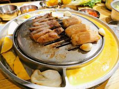 刀鞘五花肉-姜虎东白丁烤肉(恒隆广场店)