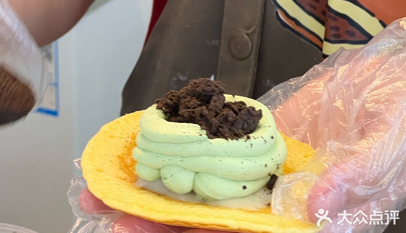 不愧是龙洞排队王！！美味的铜锣烧🥯！！