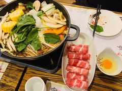 牛肉寿喜锅-宫谷创作料理(大拇指广场店)